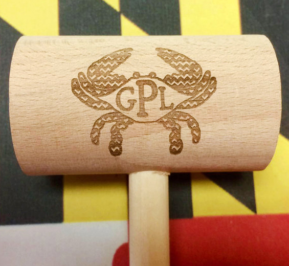 Custom Personalized Crab Mallets