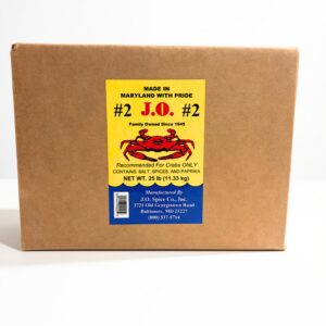 J.O. #2 "Crab House Spice" 25LB Box